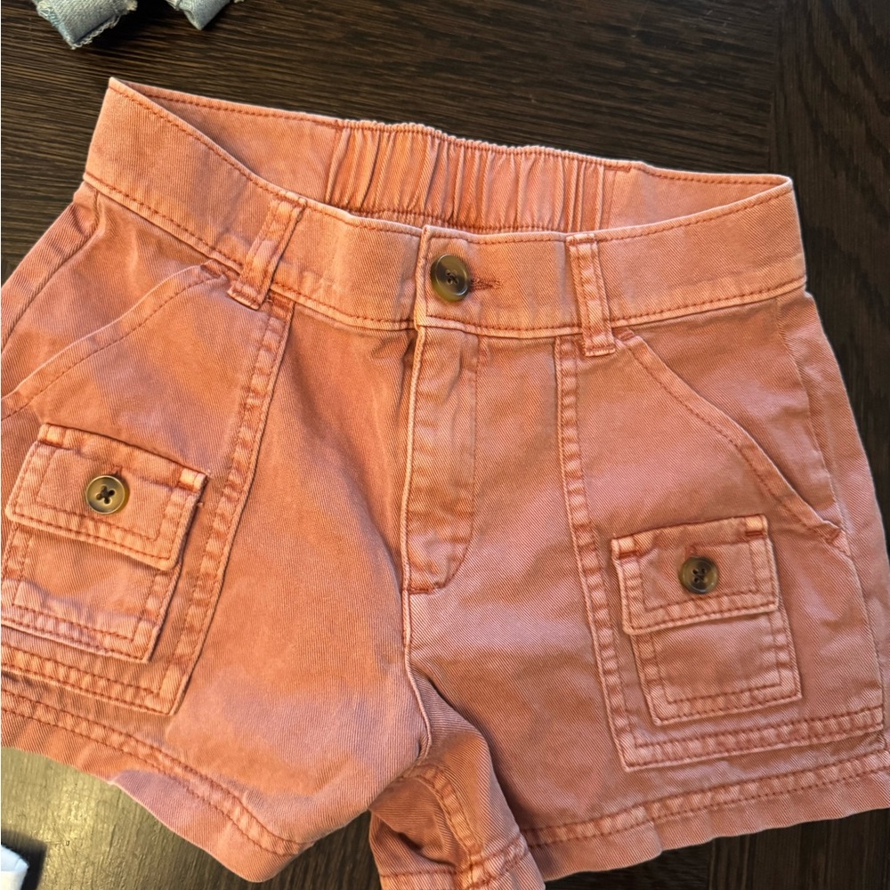 Kids Peach Shorts